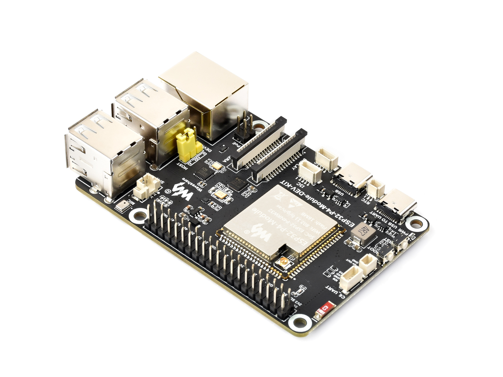 Esp32 Development Board - ESP32-P4NRW32XおよびESP32-C6をベースとしたWaveshare開発ボード。Wi-Fi 6およびBluetooth 5/BLEに対応。
