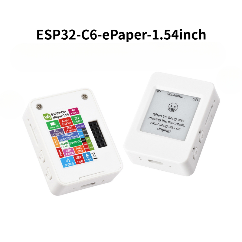 Esp32 C6 - Waveshare ESP32-C6 e-Paper 1.54インチ e-Paper AIoT開発ボード