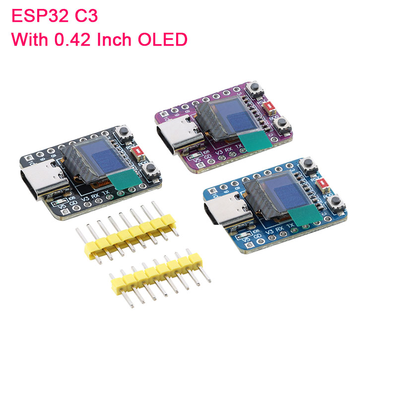 Esp32 C3 - ESP32-C3 0.42 インチ画面 OLED 白色光ディスプレイ Bluetooth