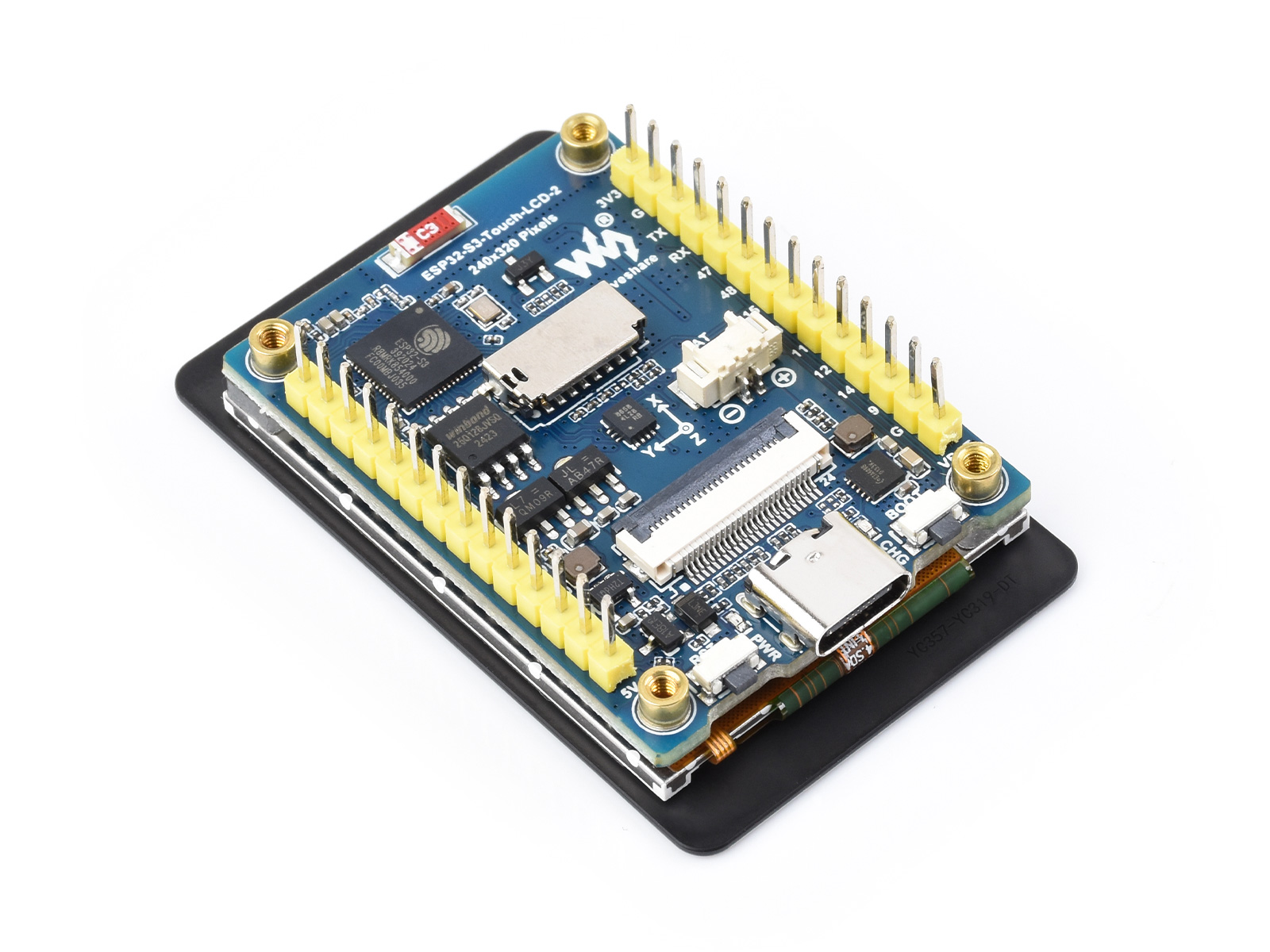 Waveshare-ESP32-S3静電容量式タッチディスプ - Esp32 S3 のレビューと価格