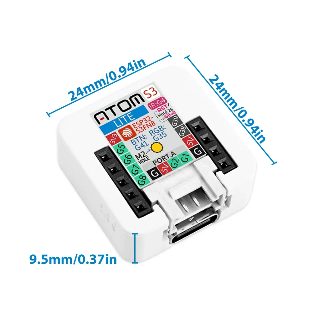M5Stack AtomS3-Lite ESP32-S3 開 - Espressif Esp32 のレビューと価格