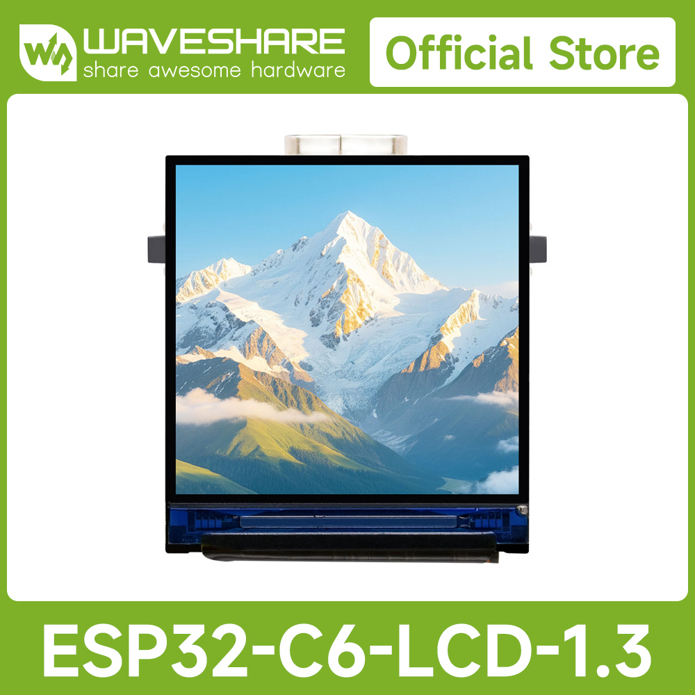 Waveshare ESP32-C6 1.3インチLCDディ - Esp32 C6 のレビューと価格