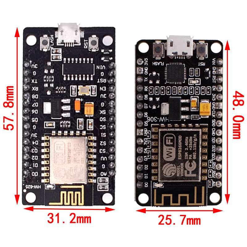 ワイヤレスモジュール CH340/CP2102/CH9102 - Esp8266 Nodemcu のレビューと価格