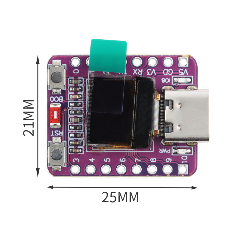 ESP32-C3 0.42 インチ画面 OLED 白色光ディ - Esp32 C3 のレビューと価格