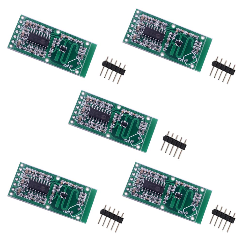 5 個 RCWL-0516 モーション検出センサー、Ardu - Esp8266 Nodemcu のレビューと価格